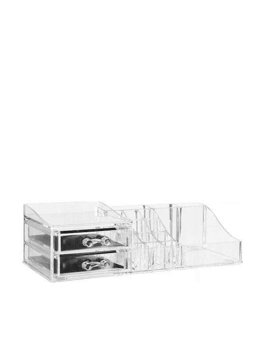5Five Κουτί Κοσμημάτων με Συρτάρι Διάφανο 30x15x15.3cm