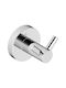 Deante Double Wall-Mounted Bathroom Hook ​5x5cm Inox Silver