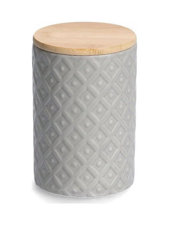 Zeller General Use Vase with Lid Ceramic 770ml 1 Piece