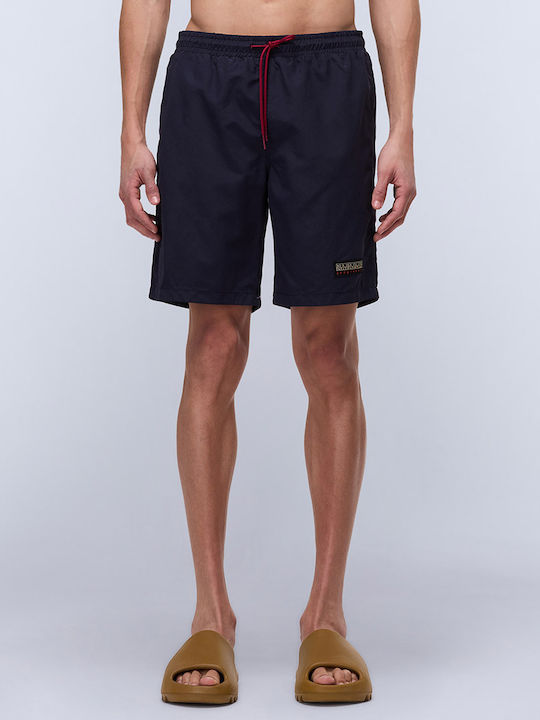 Napapijri Costum De Baie Bărbați Bermude Negru