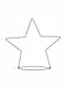 Home&Styling Collection Einfache Drahtfigur Dekoration LED 34 cm