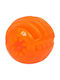 Dingo Dingo Hundespielzeug Leckerer Gerillter Ball 7,5 cm Orange