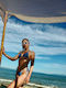 Set Bikini 3 Τεμαχίων Brazil Μπλε