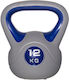 Bakaji Kettlebell Fitness Exercise Cast Iron Cement Weight 12 kg Comfortable Handle 02840850