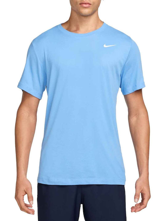 Nike Dri-Fit Sportliches T-Shirt Blau
