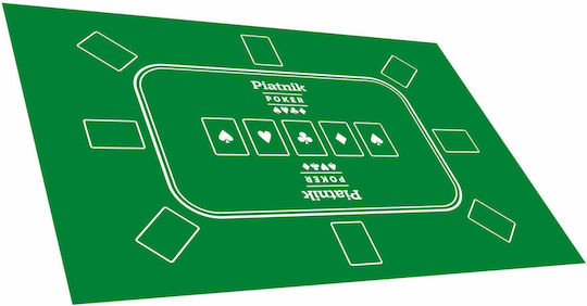 Piatnik Poker Table Top Filz Papier 90x60cm 1Stück