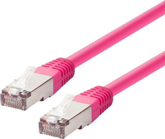 Logon SF/UTP Cat.5e (Gigabit) Καλώδιο Δικτύου Ethernet 30m Μωβ