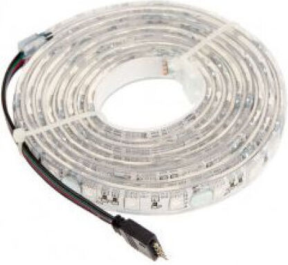 Lamptron LED-Streifen RGB Licht mit Netzteil & Fernbedienung