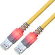Sacon S/FTP Кат.6 Кабел за Ethernet мрежа 0.5м Жълт 1бр