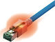 Sacon S/FTP Καλώδιο Δικτύου Ethernet 1m Μπλε
