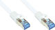 Good Connections S/FTP Cat.6a (Gigabit) Καλώδιο Δικτύου Ethernet 20m Λευκό