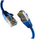 EFB S/FTP Cat.8.1 Καλώδιο Δικτύου Ethernet 1m Μπλε