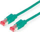 Draka S/FTP Кат.6 Кабел за Ethernet мрежа 1м Зелен 1бр