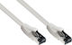 Alcasa S/FTP Kat.8.1 Netzwerkkabel Ethernet 3m Graues