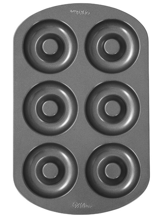Wilton Formă de Patiserie pentru Cupcakes/Muffins din Aluminiu 6 Locuri 21x32buc 1buc