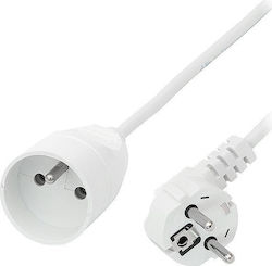 Blow Extension Cord with Length 5m White Blow Extension Cord with Length 5m White