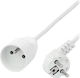 Blow Extension Cable Cord 3 x 1mm²/5m White