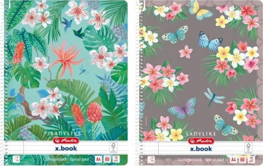 Herlitz Herlitz 50044245 Notizbuch A4 80 Blatt Verschiedene Farben