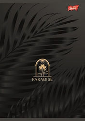 St. Majewski Τετράδιο Ριγέ Α5 96 Φύλλων Paradise Μαύρο