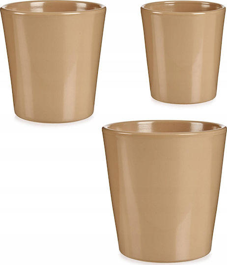 Ibergarden Blumentopf Keramik Beige