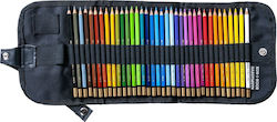 Koh I Noor Mondeluz Buntstifte 36 Farben Schwarzes Etui