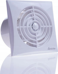 Awenta Εξαεριστήρας Μπάνιου 125mm Λευκός