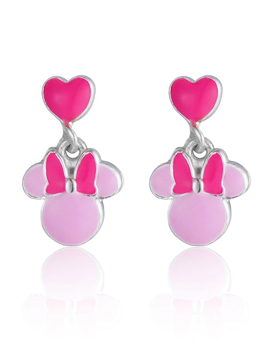 Minnie Mouse Cercei din Argint