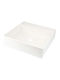 Deante Aufgesetztes Waschbecken Keramik 40x40cm Gray