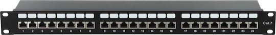 Delta Patch Panel Rj-45 Pp-24 Rj7-c Ftp-s