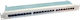Value Patch Panel για Rack 19" 24 Θυρών Γκρι