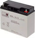 MW Power Μπαταρία UPS με Χωρητικότητα 18Ah και Τάση 12V 12V/18AH-MWL 1τμχ