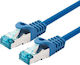 Logon SF/UTP Cat.5e (Gigabit) Καλώδιο Δικτύου Ethernet 3m Μπλε