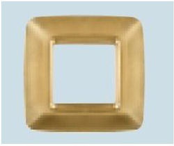 Gewiss Eco60 Διπλό Οριζόντιο Πλαίσιο Χρυσό Gw34872 Gewiss Eco60 Διπλό Οριζόντιο Πλαίσιο Χρυσό Gw34872