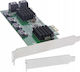 InLine Κάρτα PCIe σε θύρα SATA