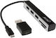 InLine USB Хъб с 3 Порта USB 2.0 и USB-A Връзка