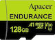 Apacer SDXC 128GB Клас 10 U3 V30 A1 UHS-I с адаптер