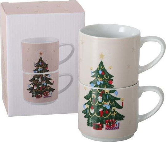Boltze Set Weihnachtliche Tassen Weihnachtliche Tassen 2Stück