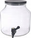 Home&Styling Collection Distribuitor de băuturi De sticlă cu robinet 5.2lt