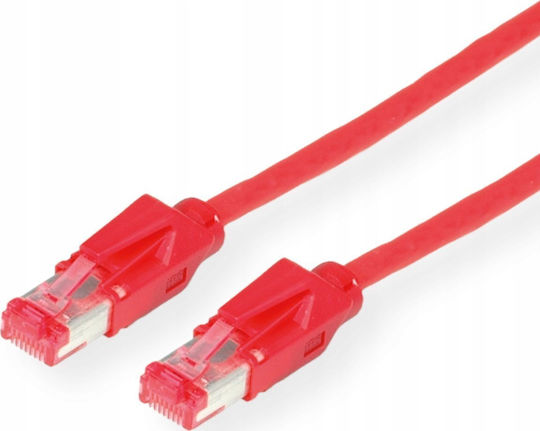 Draka U/UTP Кат.6 Кабел за Ethernet мрежа 1м Червен 1бр