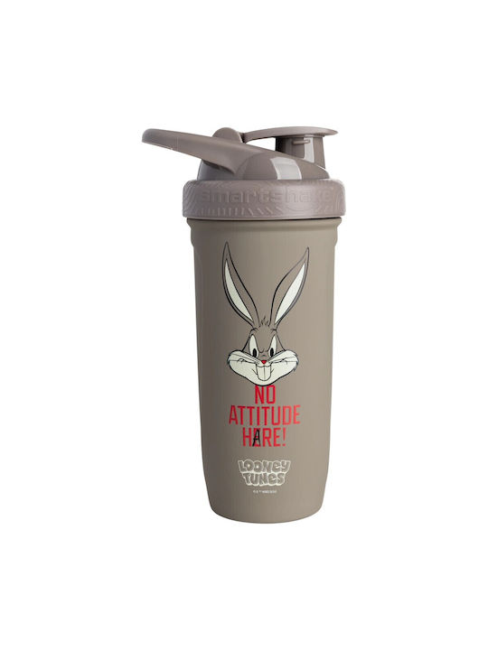 SmartShake Smart Reforce Шейкър Протеин 900мл Неръждаема стомана Сив