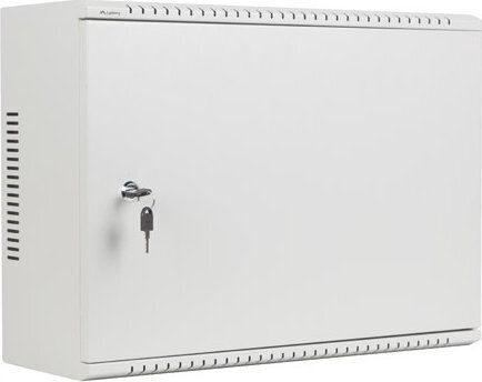 Шкаф за монтаж на стена Lanberg Cabinet 19 инча 4U+3U 540x200 нископрофилен сгъваем сив 13148722 5901969433432