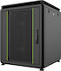 Lanview 19'' 12U Rack Cabinet 600 x 600 x 719mm Data Line Black