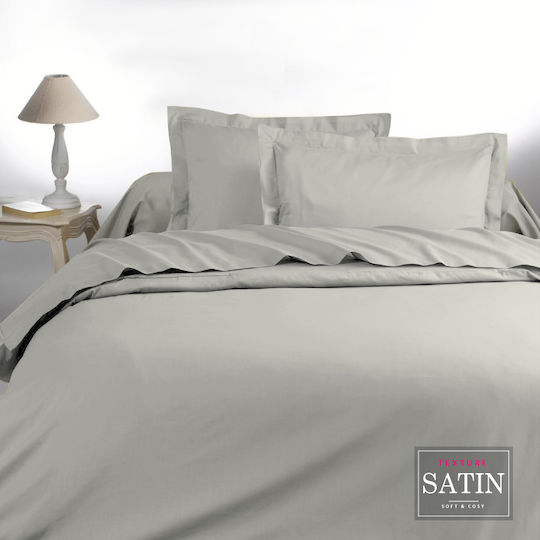 Isadore Lorraine Lux 600tc Σετ Υπέρδιπλο 4τμχ 240x260εκ. Γκρι Ανοιχτό Isadore Lorraine Lux 600tc Σετ Υπέρδιπλο 4τμχ 240x260εκ. Γκρι Ανοιχτό