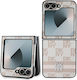 DKNY Pouch Back Cover Piele Roz Galaxy Z Flip6