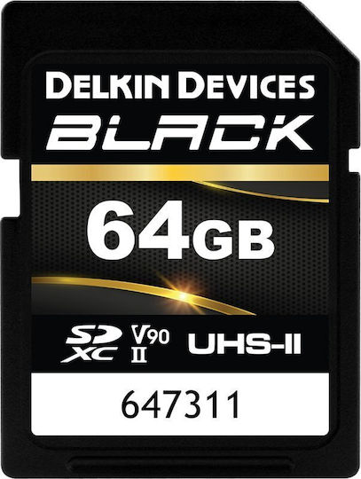 Delkin SDXC 64GB V90 UHS-II 250MB/s