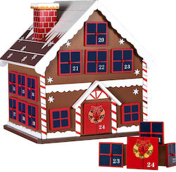 Bakaji Advent Calendar Ξύλινο Σπιτάκι Bakaji Advent Calendar Ξύλινο Σπιτάκι
