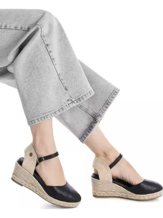 Refresh Women's Platform Espadrilles Black