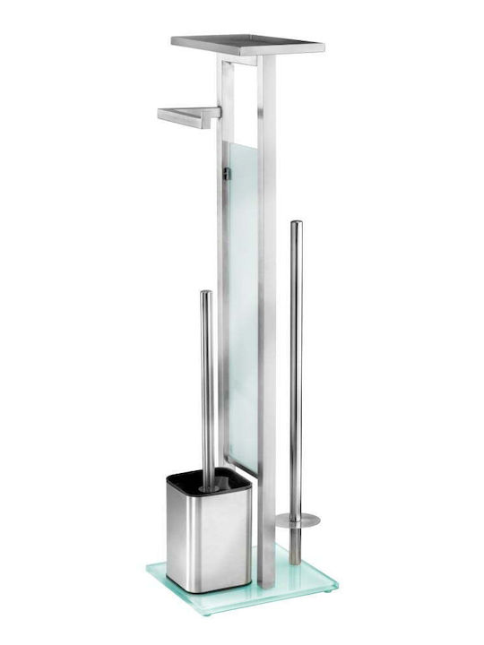 Wenko Inox Toilet Brush Gray