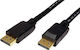 Roline Cable DisplayPort male - DisplayPort male 2m Μαύρο
