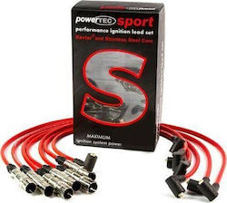 Καλώδια Ανάφλεξης Powertec Powertec Daewoo Musso Mercedes-benz C180 C230 E220 95-00 Κόκκινα Καλώδια Ανάφλεξης Powertec Powertec Daewoo Musso Mercedes-benz C180 C230 E220 95-00 Κόκκινα